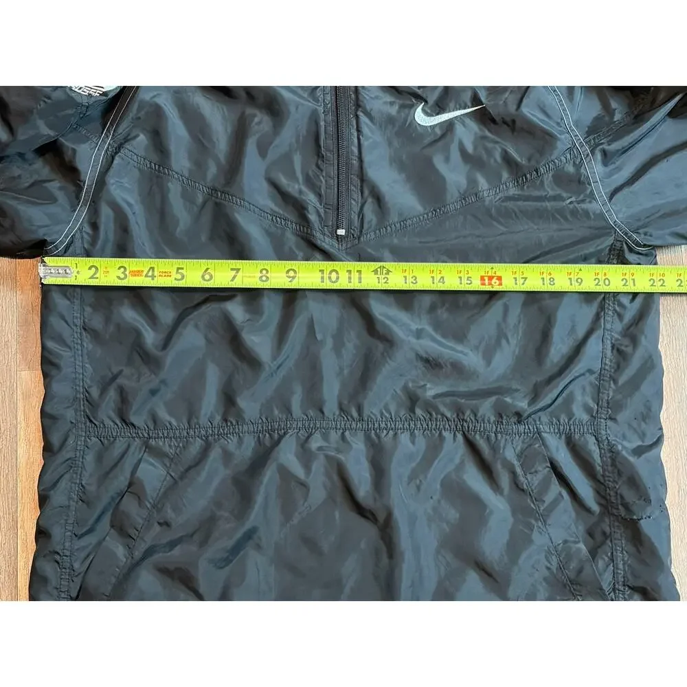 Nike Performance Lacrosse 1/2 Zip Hooded Windbreaker Jacket Men’s Medium KE15